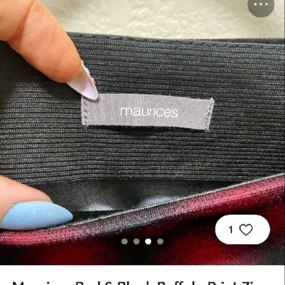 Red A-Line Mini Skirt for Casual Night Out - Picture 5 of 11